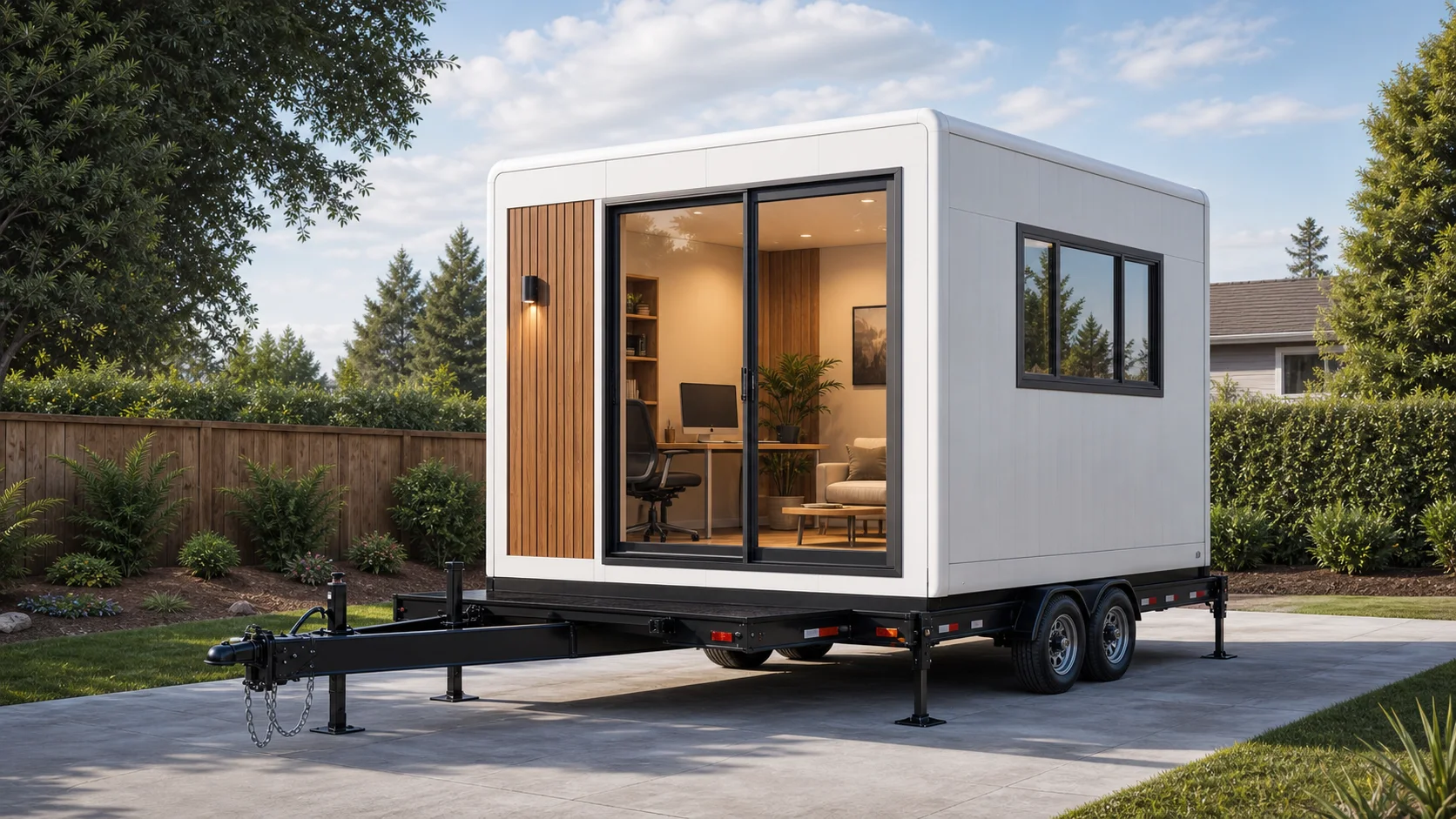 Backyard Home Office Cluster project reference image in Texas, USA
