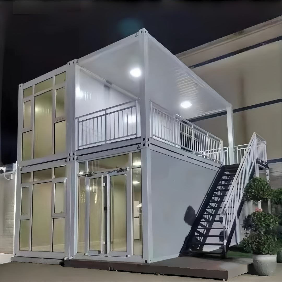 20ft Loft-Style Home Office Container cover image for a modular product in the Quick-Assembly Detachable Container House category