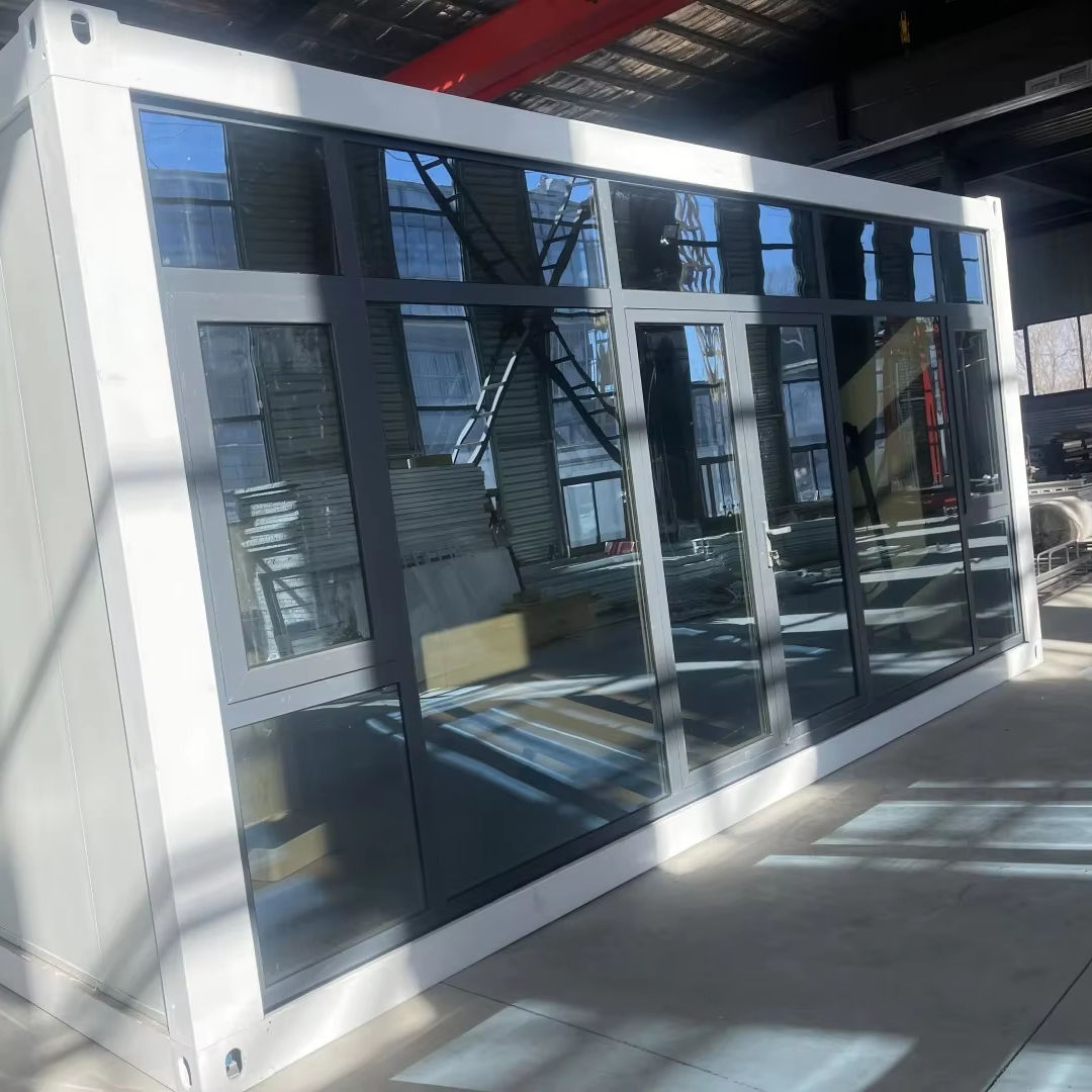 Glass Curtain Wall Site Office Module product view 04
