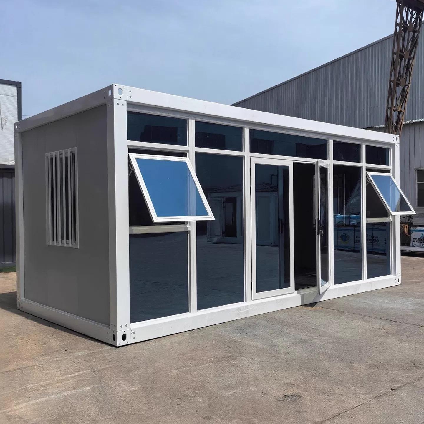 Glass Curtain Wall Site Office Module product view 05