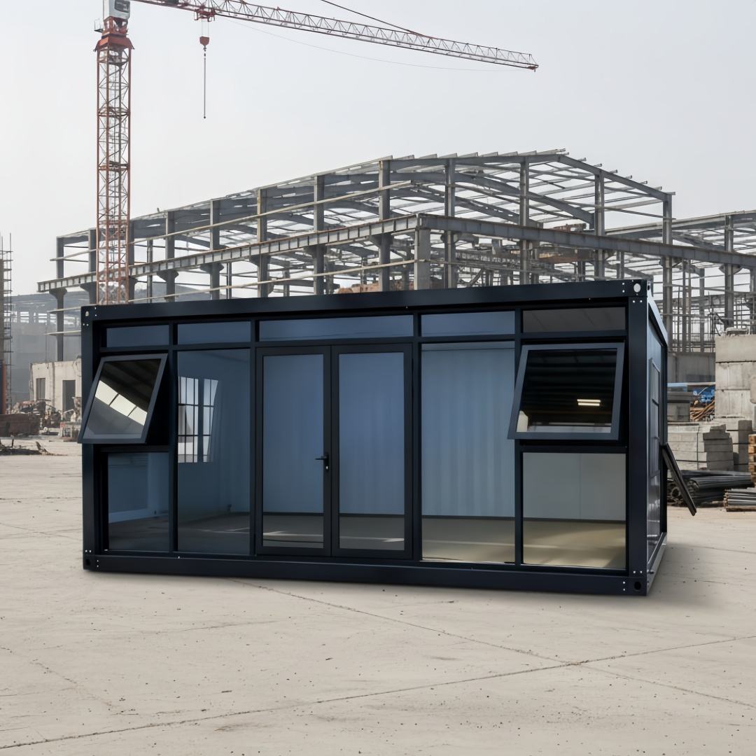 Glass Front Site Office Module product view 02
