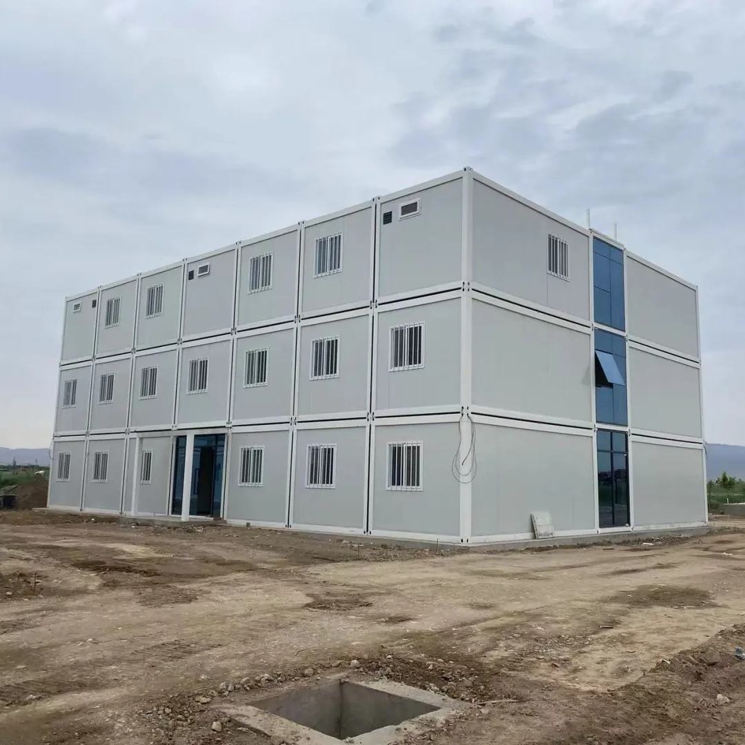 Modular Glass Front Office Building product view 05
