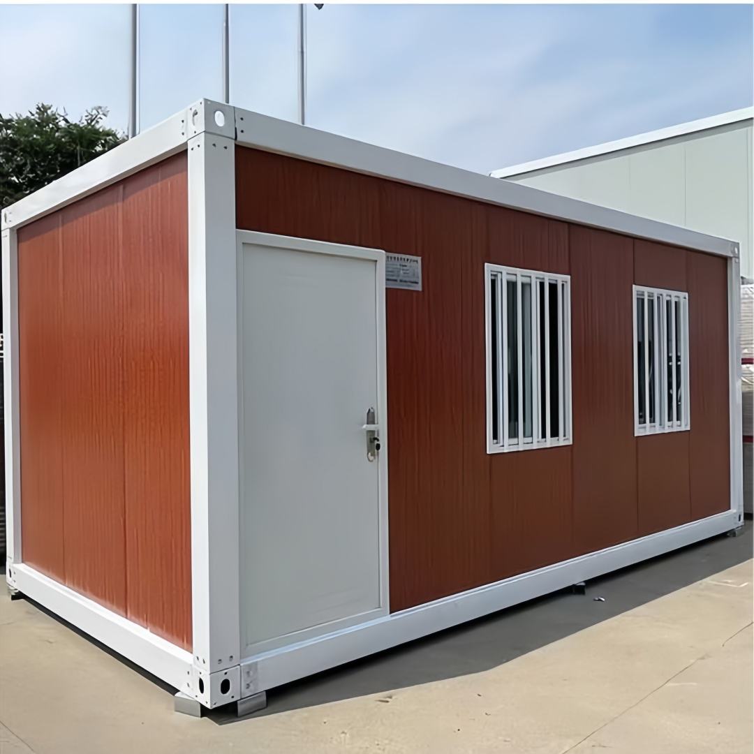 Modular Wood Grain Detachable Residential Building factory wood grain exterior