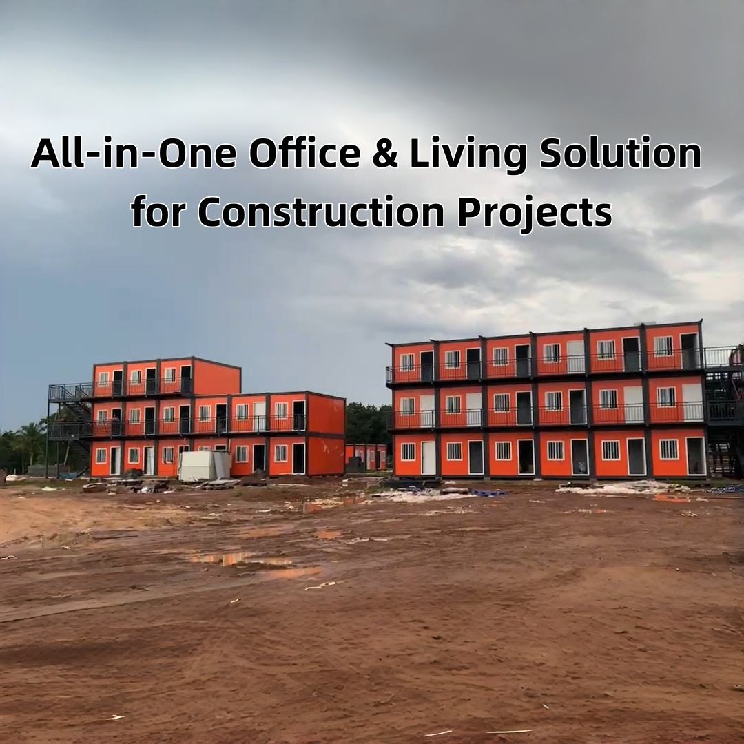 Multi-Story Orange Worker Accommodation Block product view 05