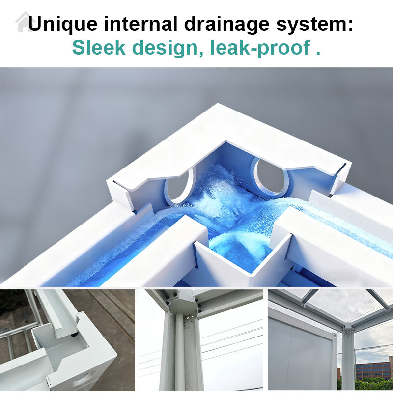 Rooftop Deck Detachable Office Cabin product view 03