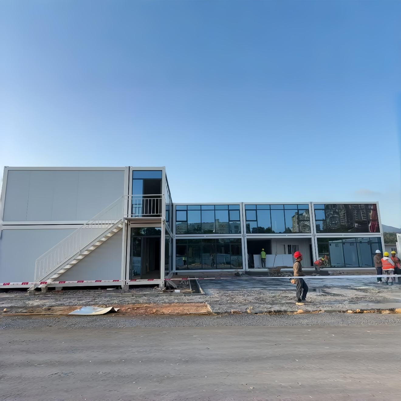 Two-Story Detachable Office Complex product view 02