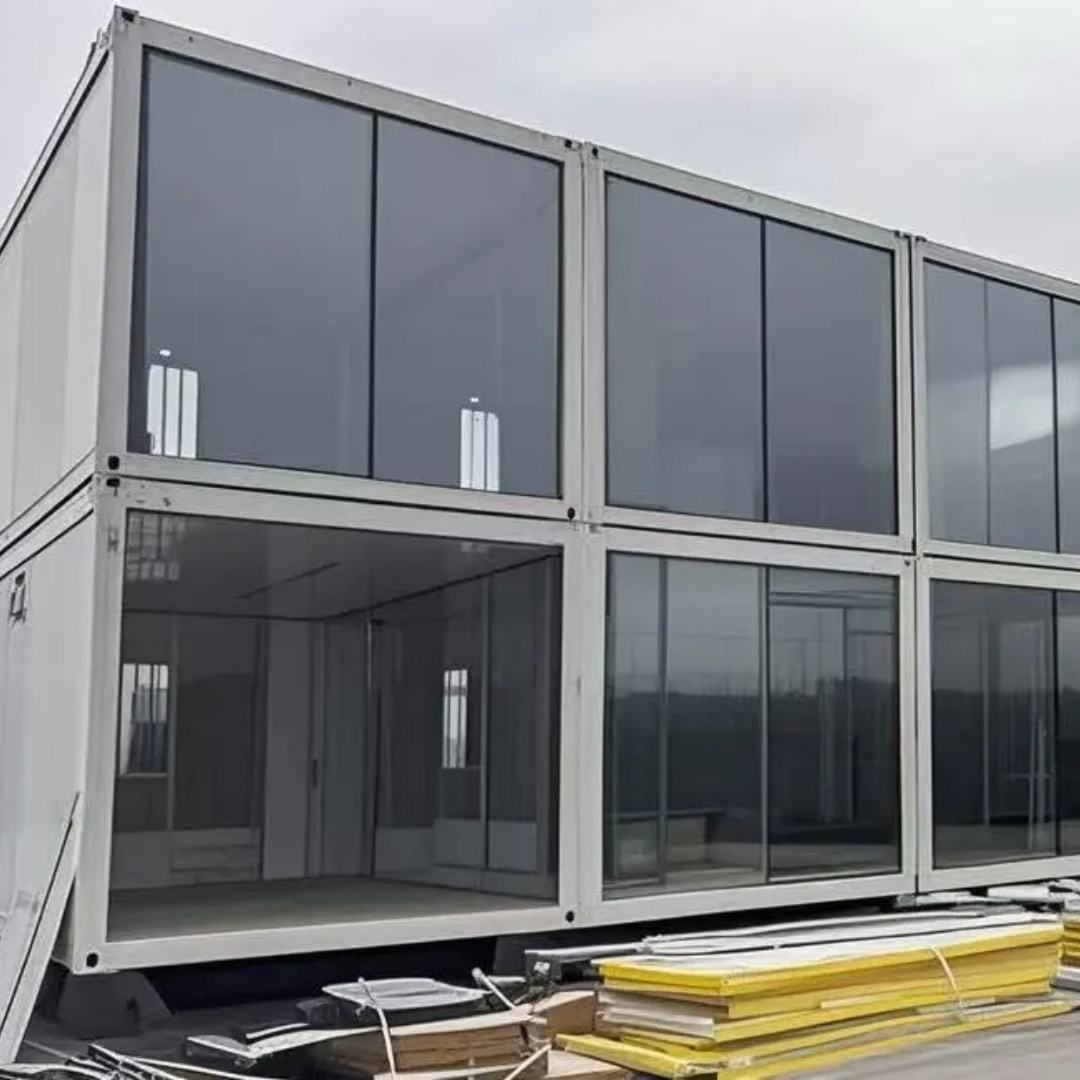 Two-Story Glass Facade Container Office product view 05