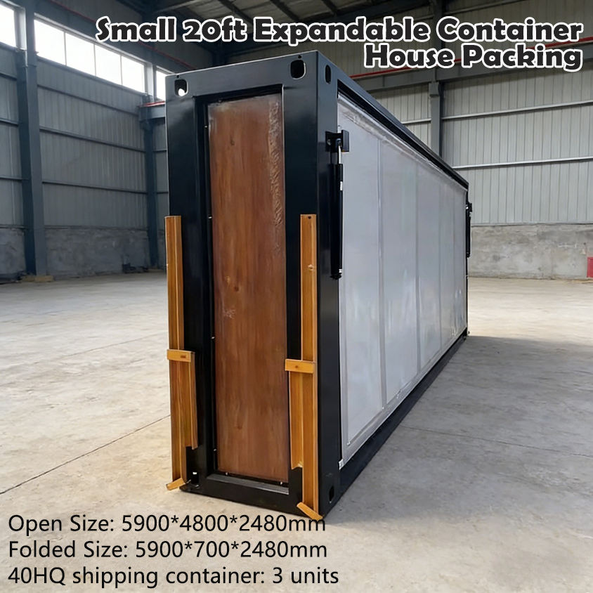 20ft Expandable Small Home cover image for a modular product in the Expandable Container House category