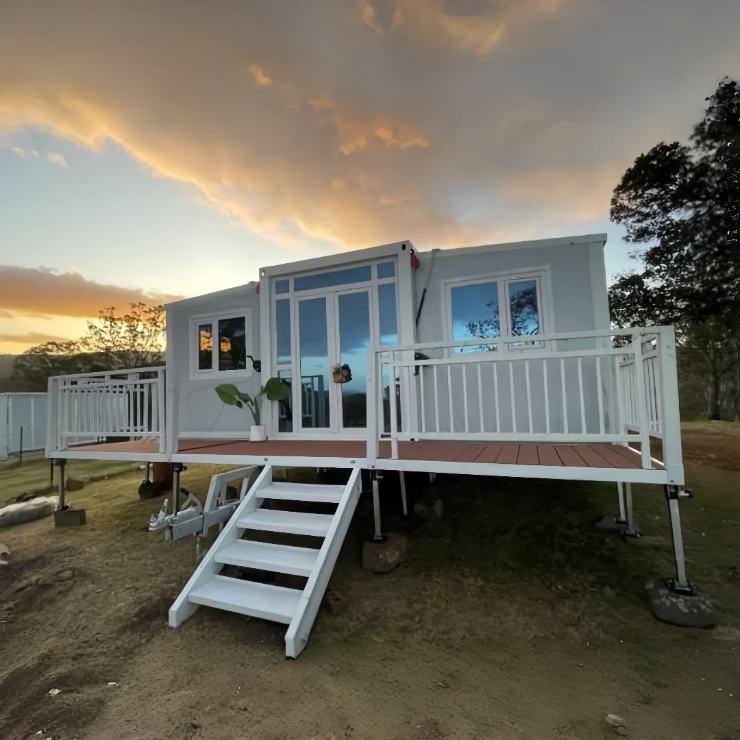 Double-Wing Expandable Container Home cover image for a modular product in the Expandable Container House category