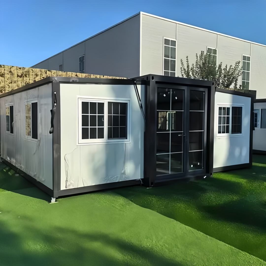 Expandable 2 Bedroom Kitchen House installed exterior