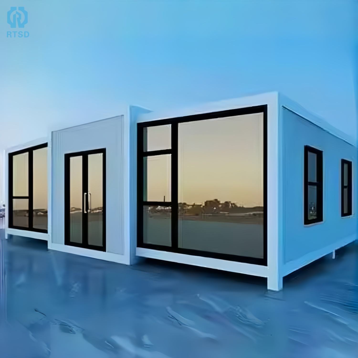 Expandable Prefab Container House cover image for a modular product in the Expandable Container House category