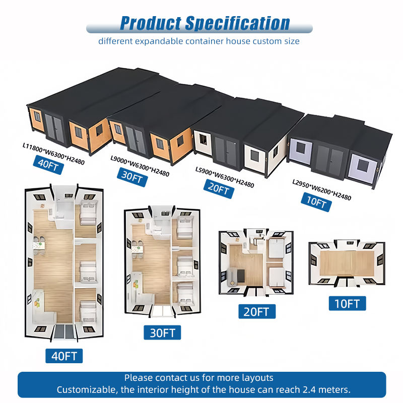 Modern Expandable Modular Cabin product view 06