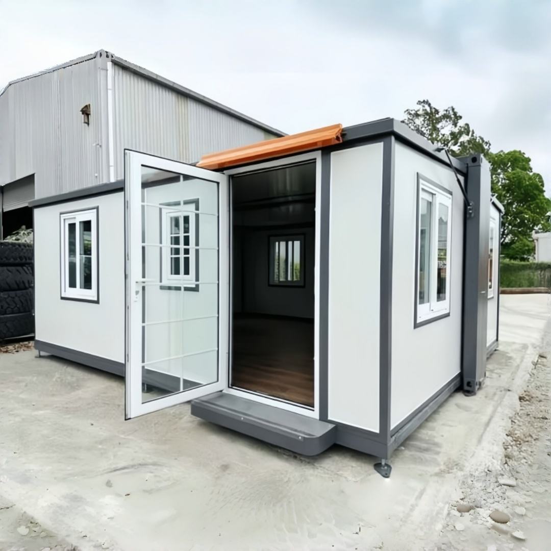 Steel Frame Extendable House expanded front