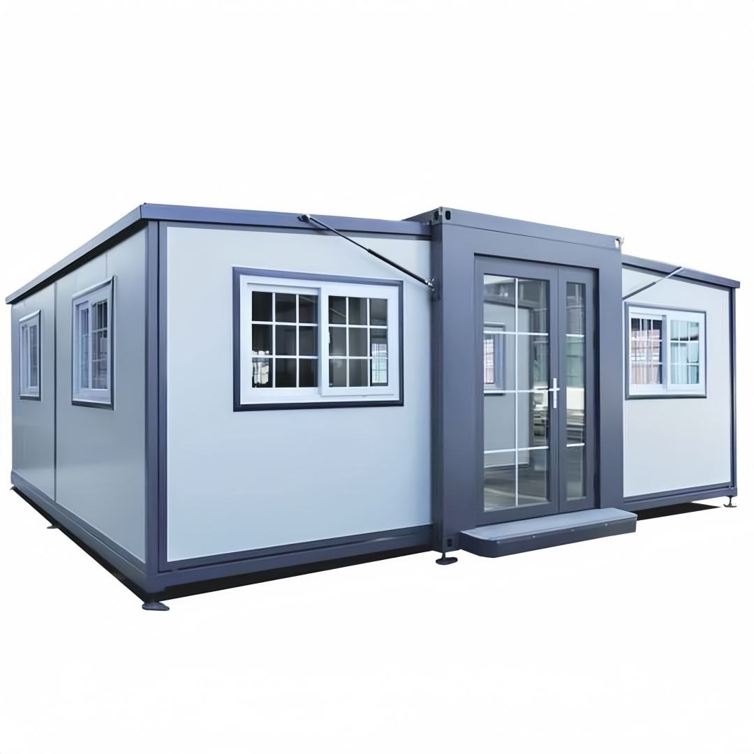 Steel Frame Extendable House isometric view