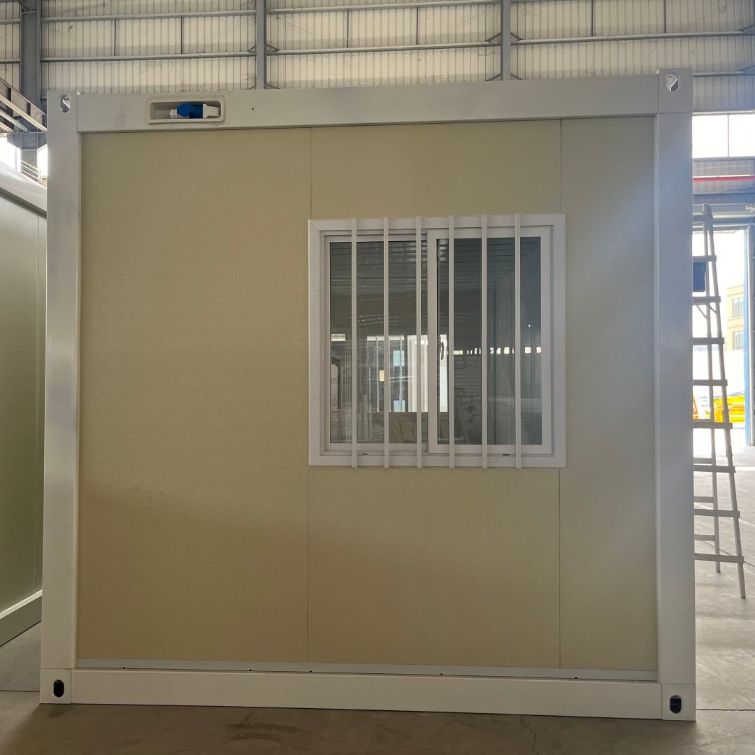Flat-pack modular building exterior