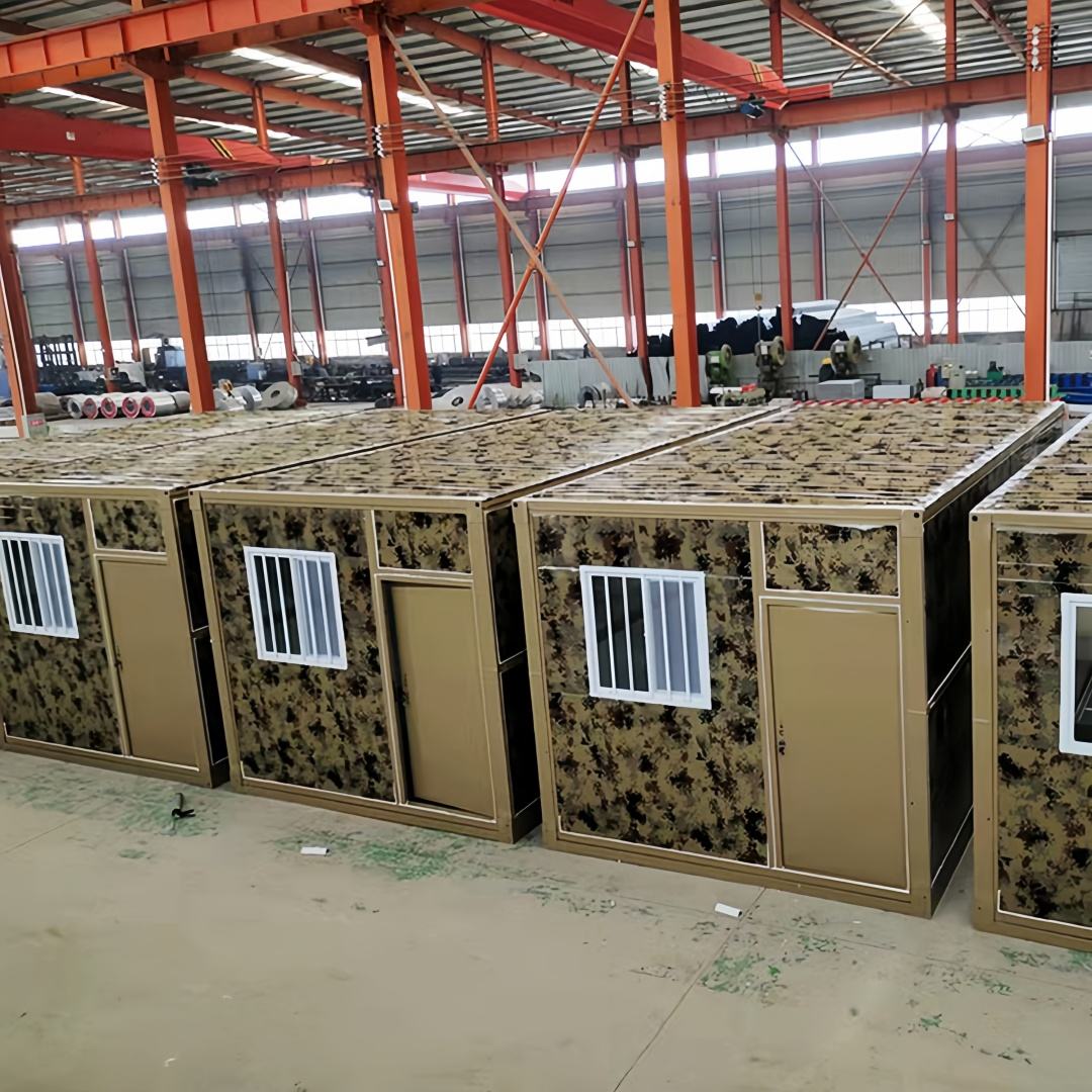Camouflage Folding Camp Cabin configuration reference