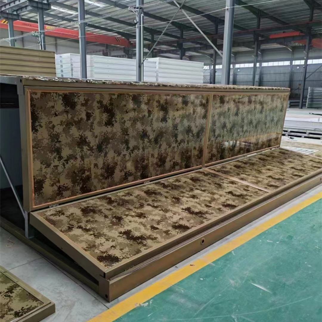 Folding Container House hero image showing a modular product category for project applications