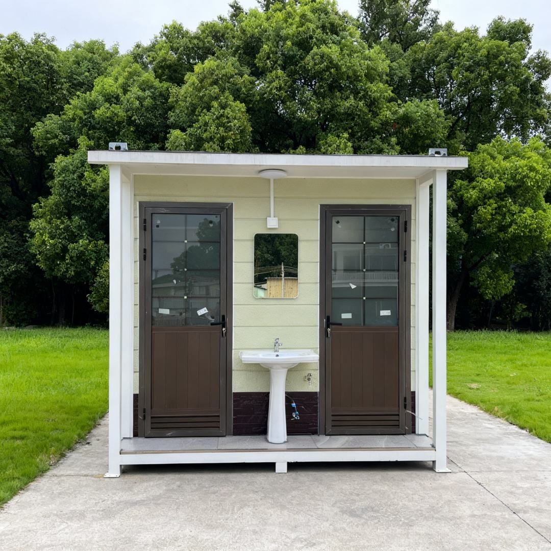 2 or 3 Room Prefab Public Toilet Unit application view