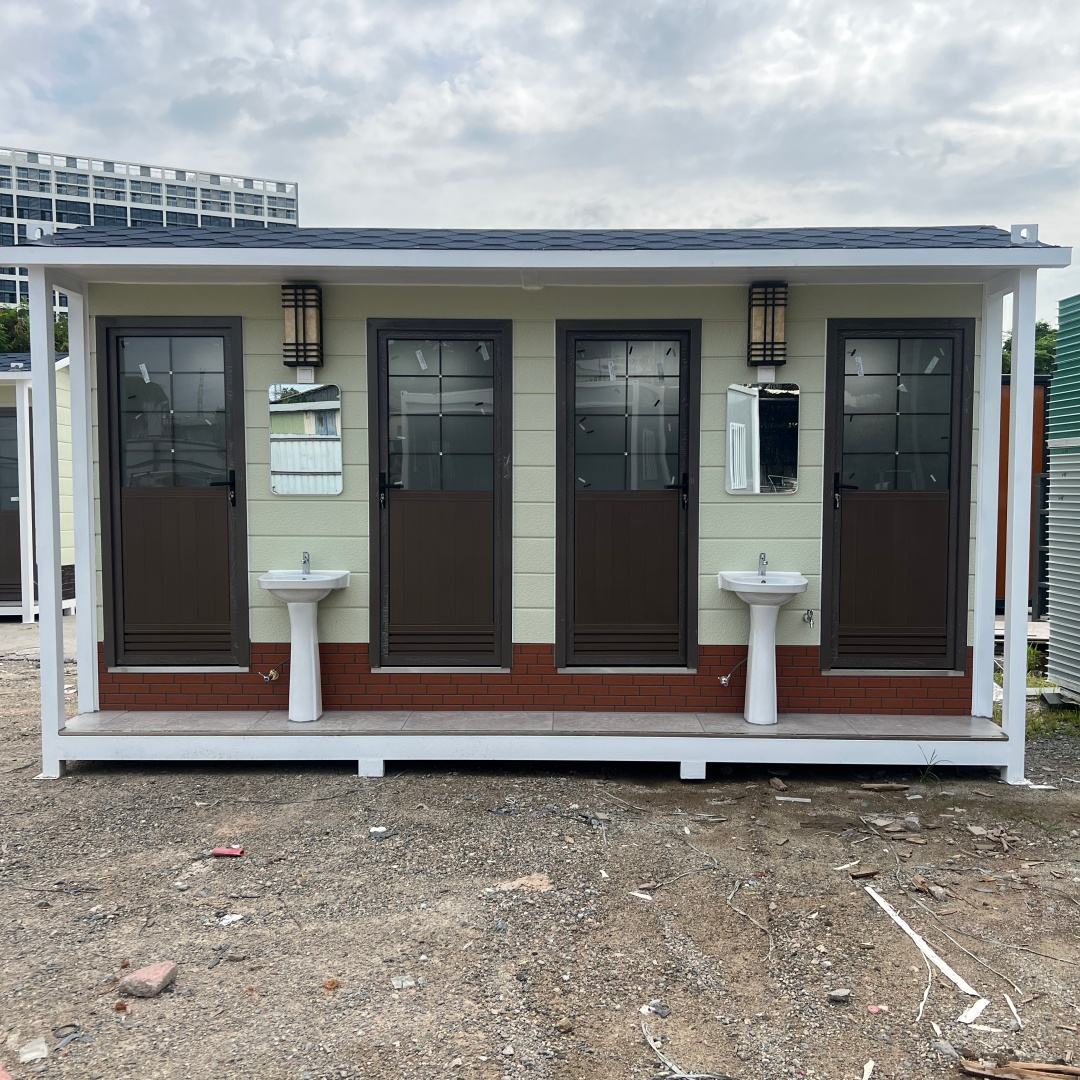 Portable multi-room sanitation unit