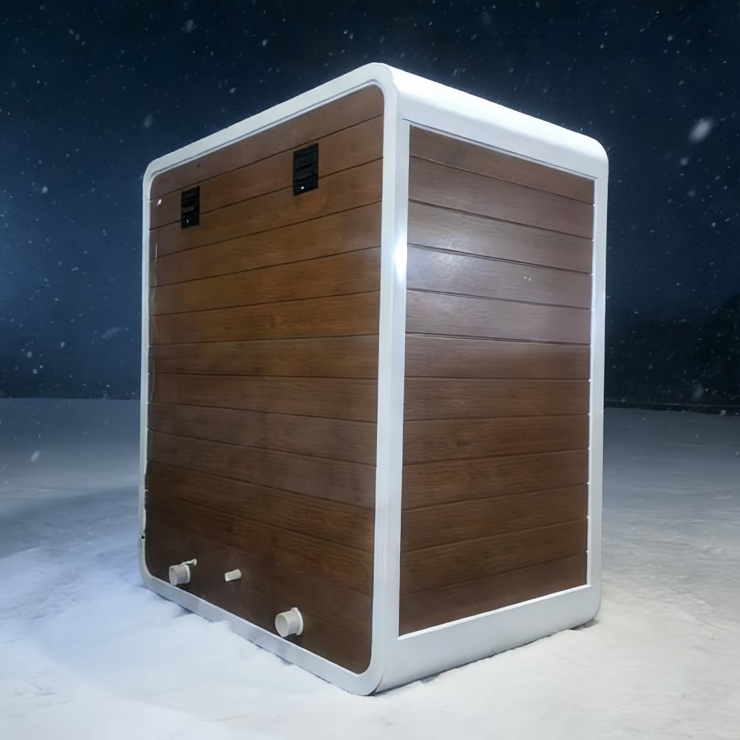 Apple Cabin Outdoor Portable Toilet application view