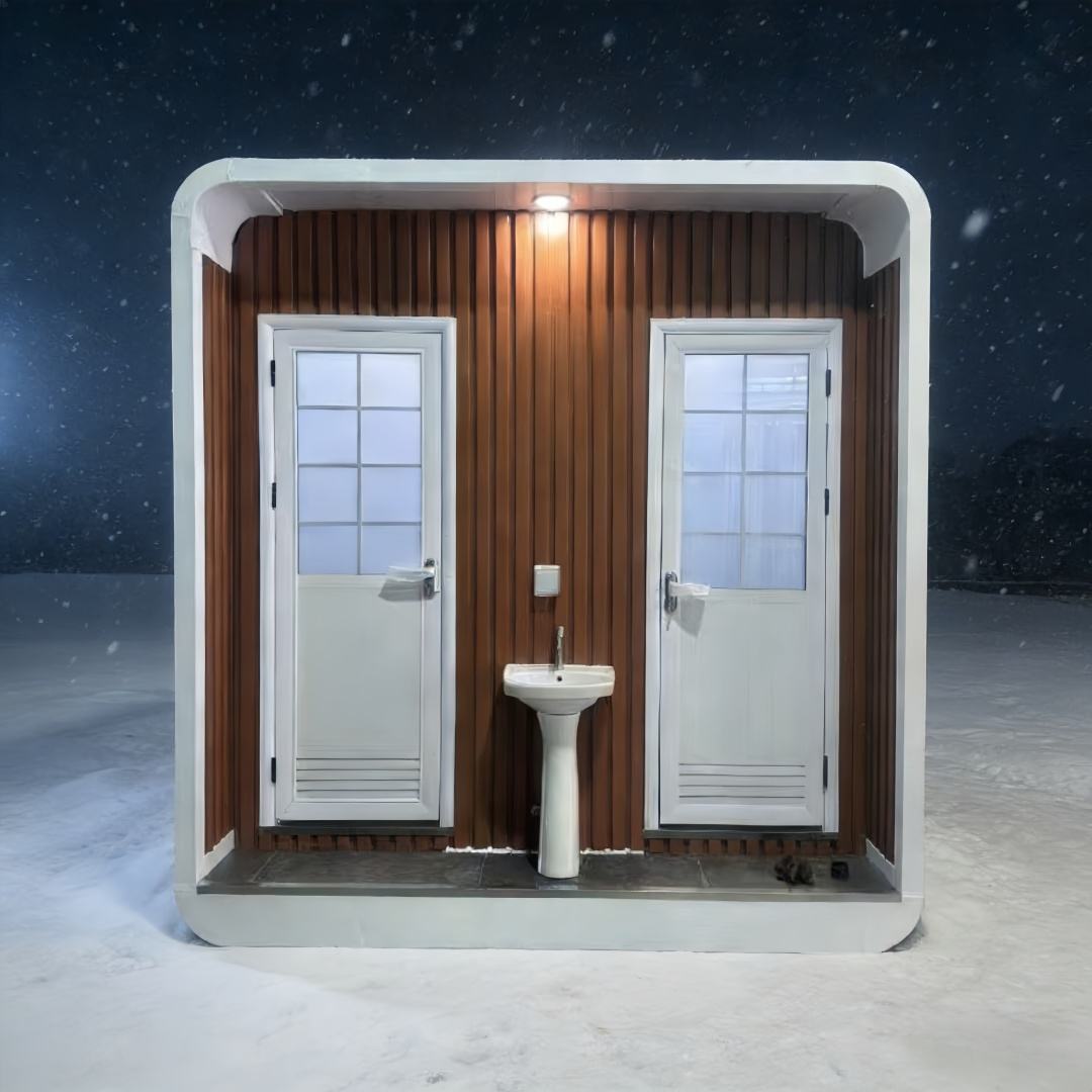 Apple Cabin Outdoor Portable Toilet secondary view