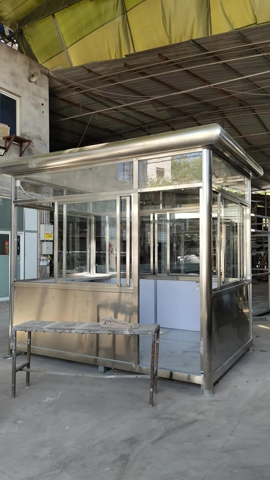 Retail Kiosk and Food Service Booth detail view