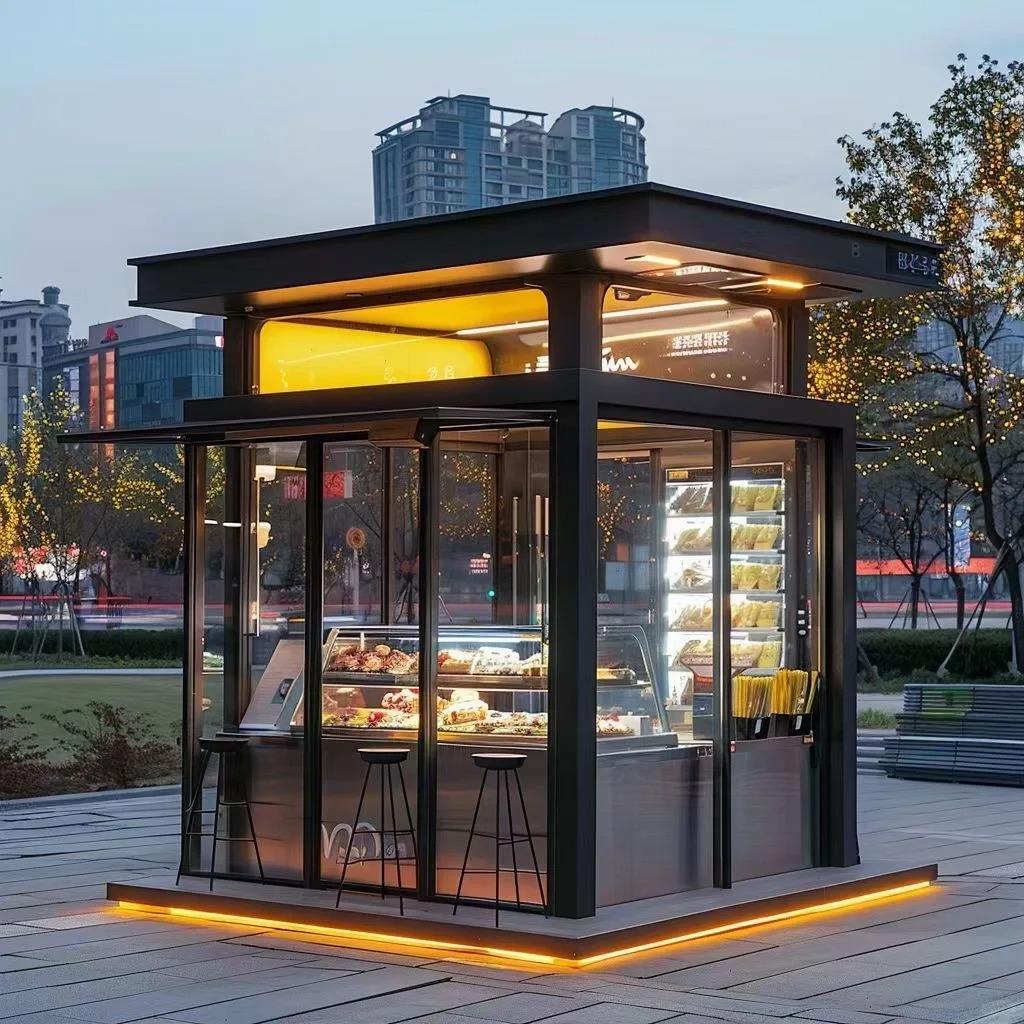 Retail Kiosk and Food Service Booth project reference