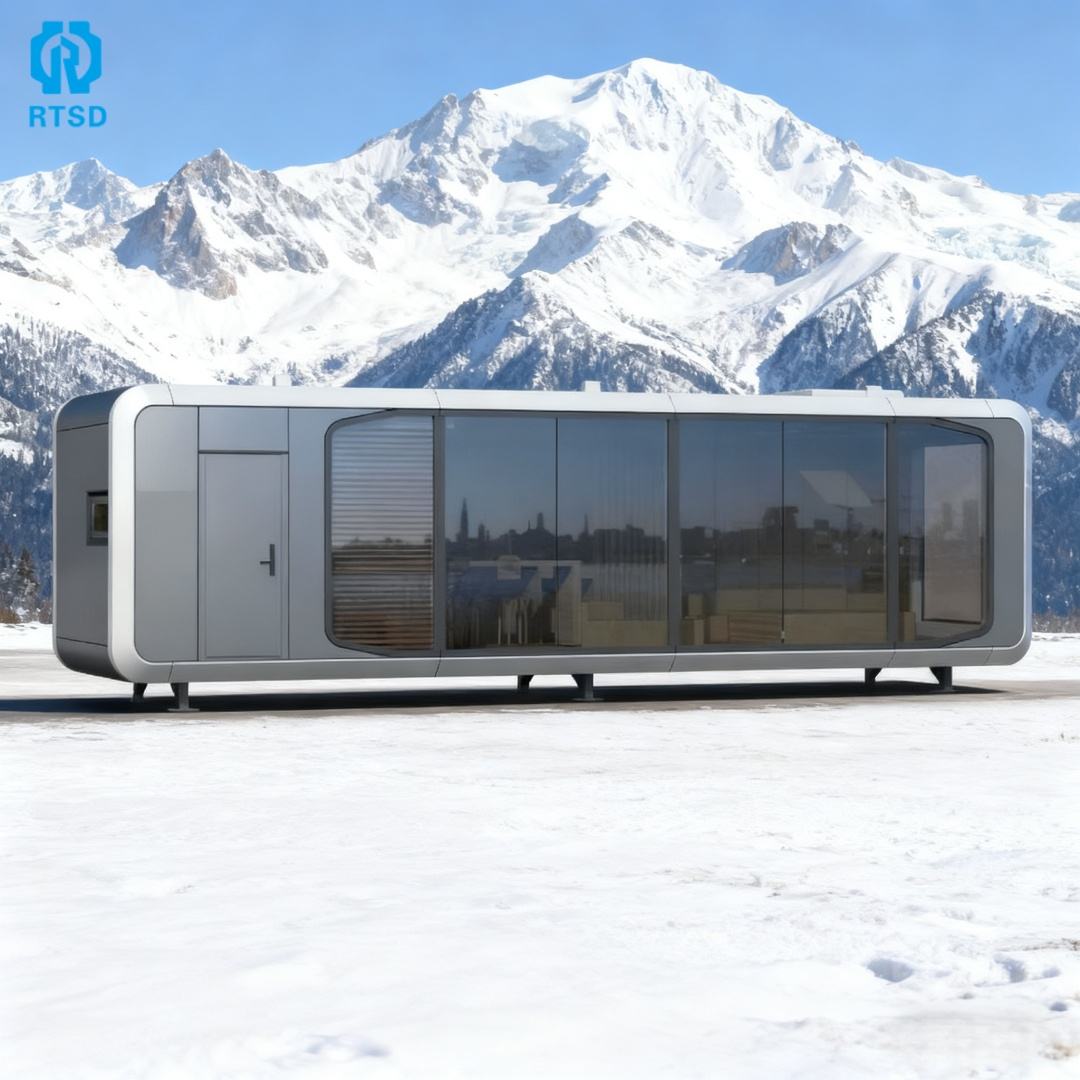 11.5m Luxury Apple Cabin Capsule House project reference