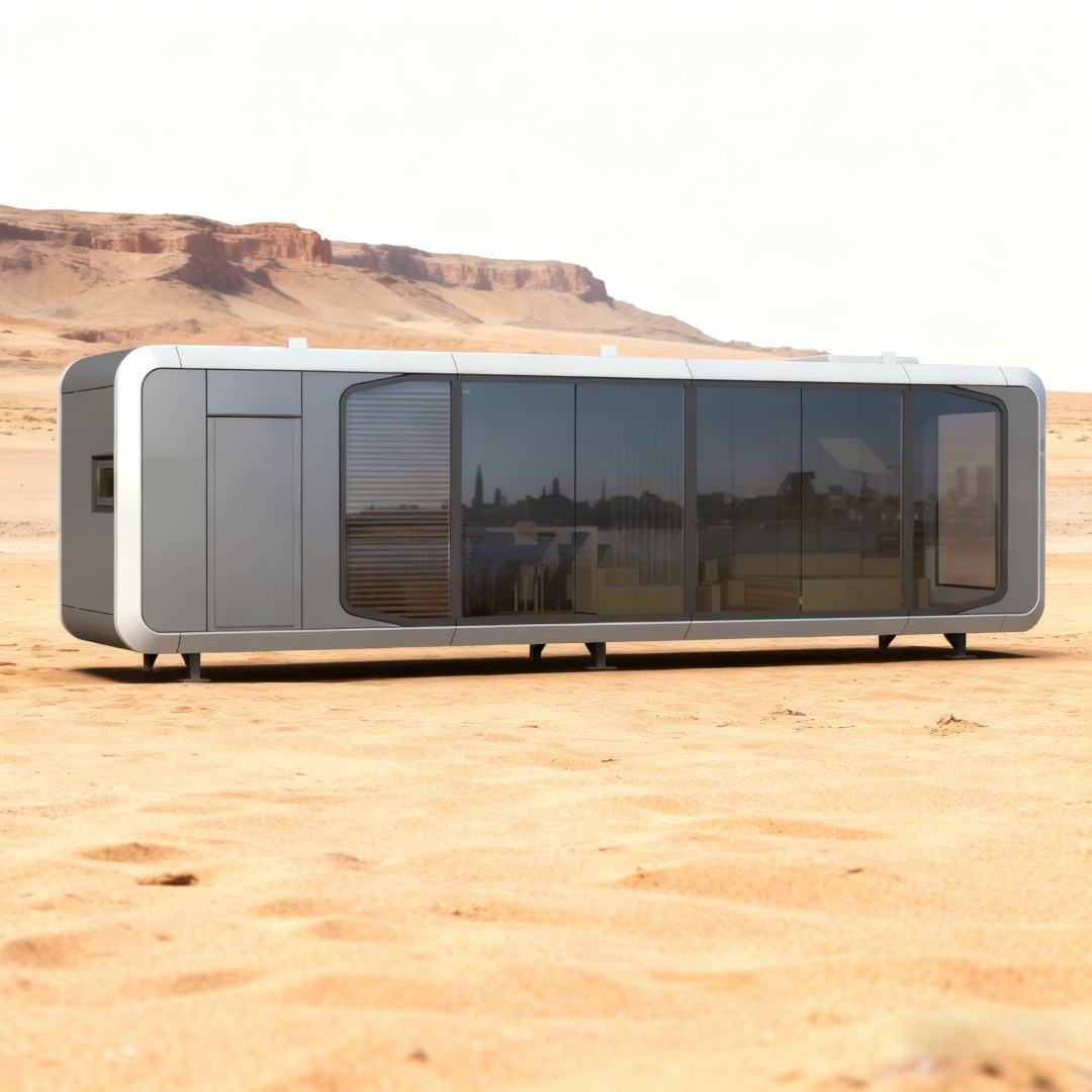 Space Capsule House hero image showing a modular product category for project applications