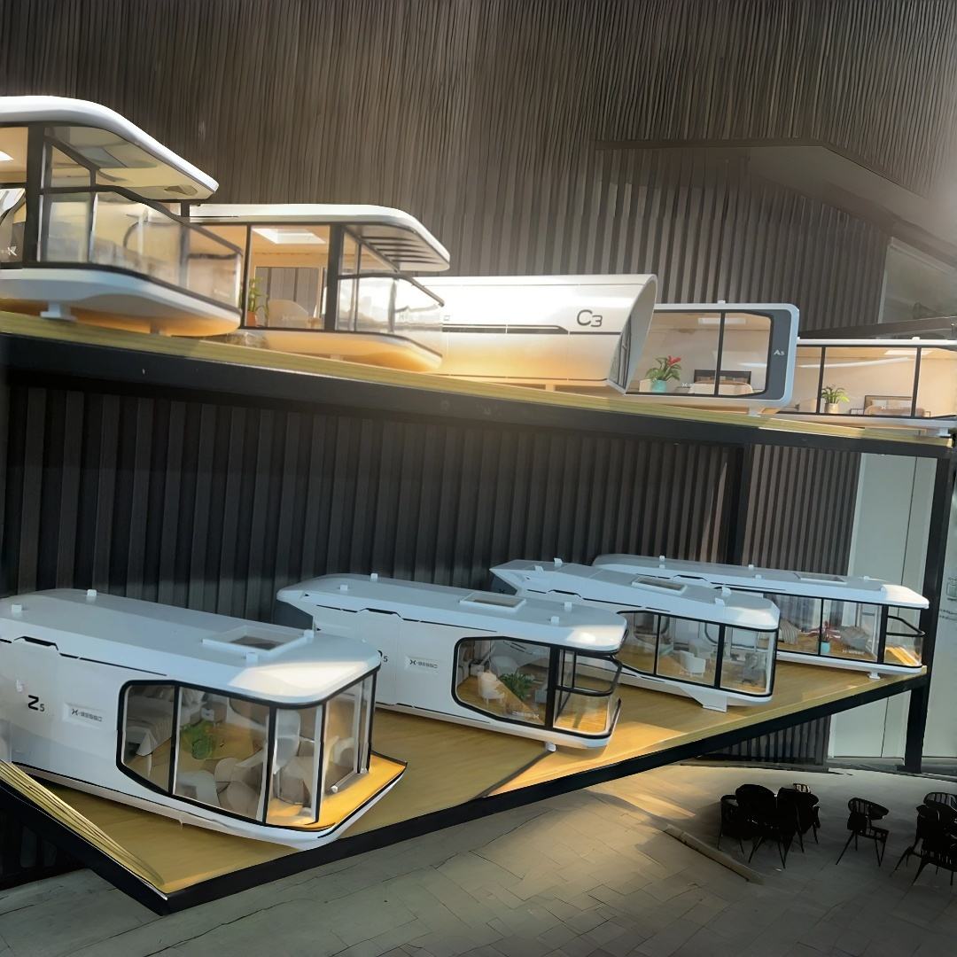 20ft Luxury Hotel-Style Mobile Capsule application view