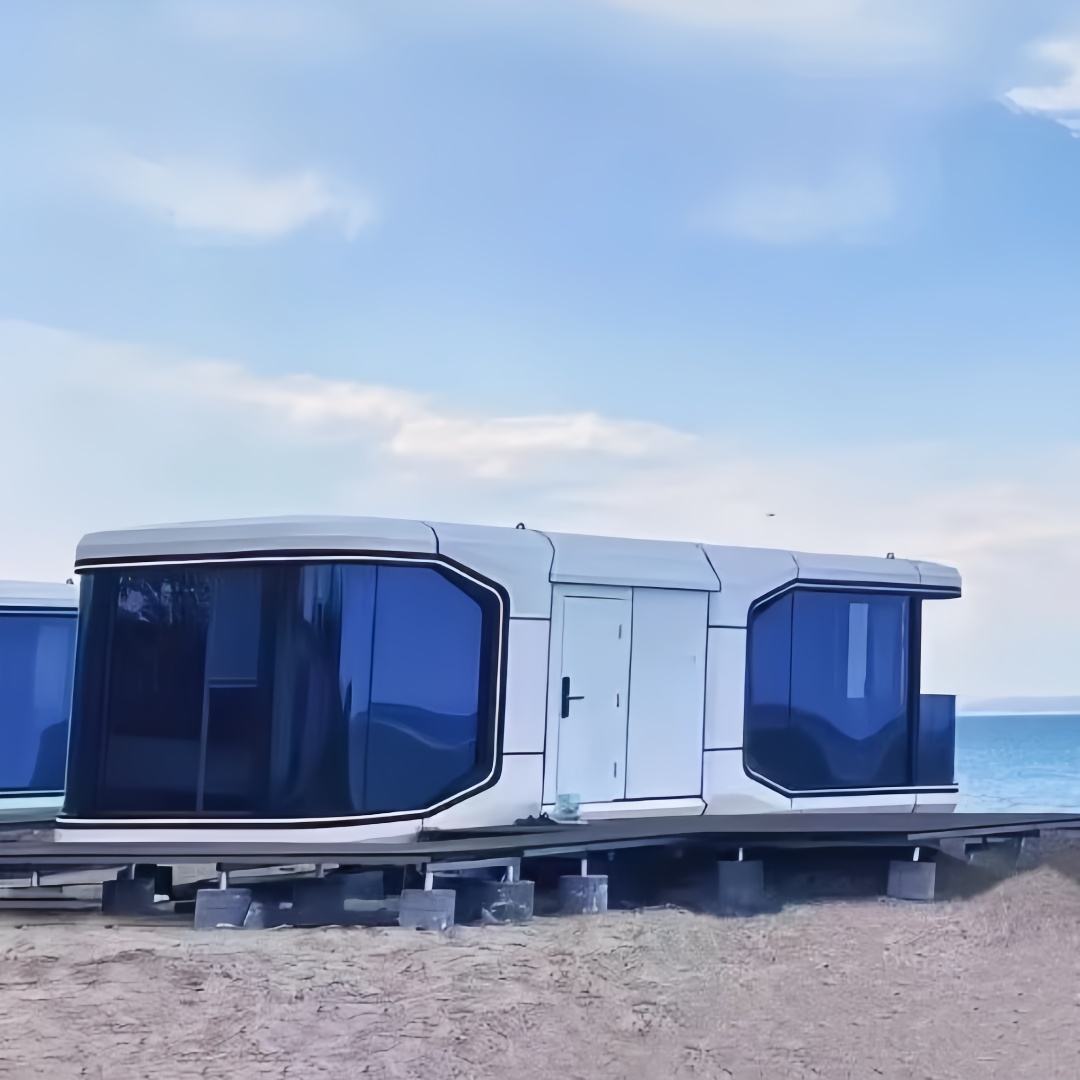 20ft Luxury Hotel-Style Mobile Capsule project reference