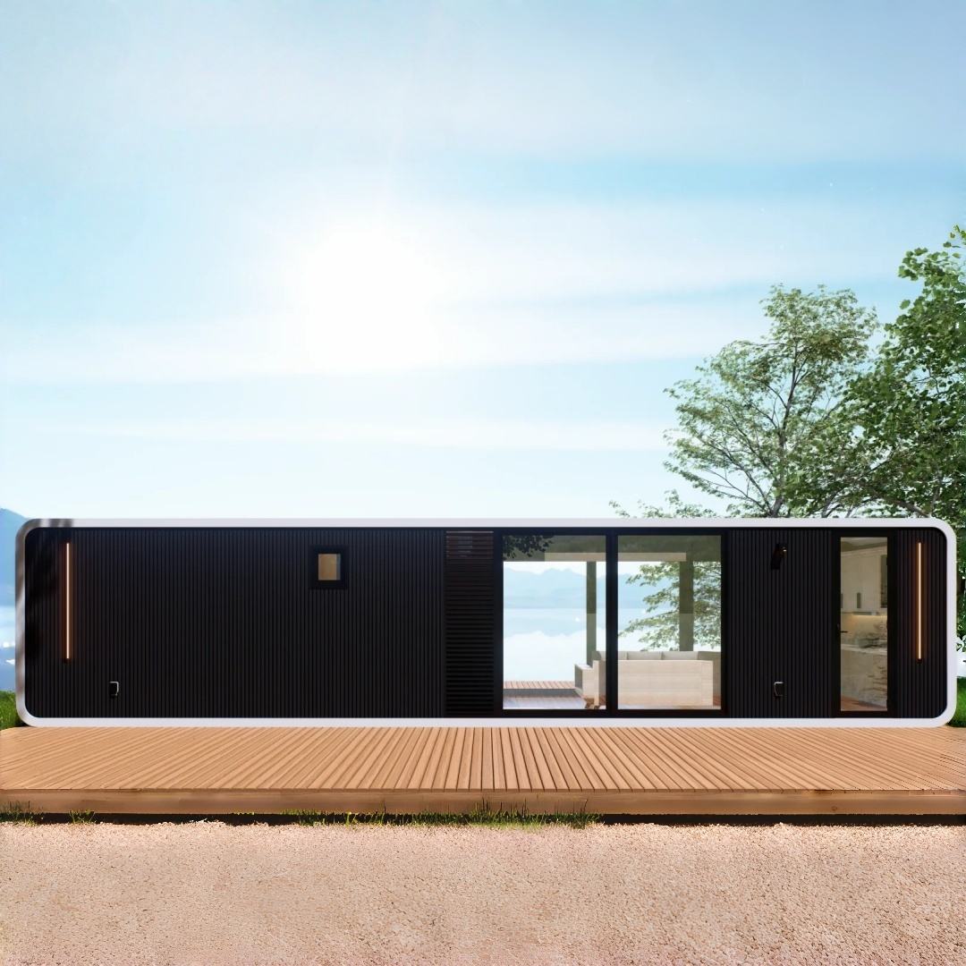 40ft Prefab Apple Cabin Mobile House detail view