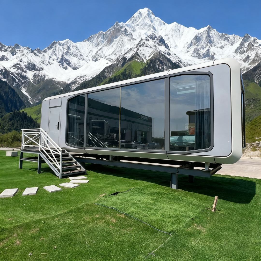 9.5m Medium Apple Pod Capsule House configuration reference