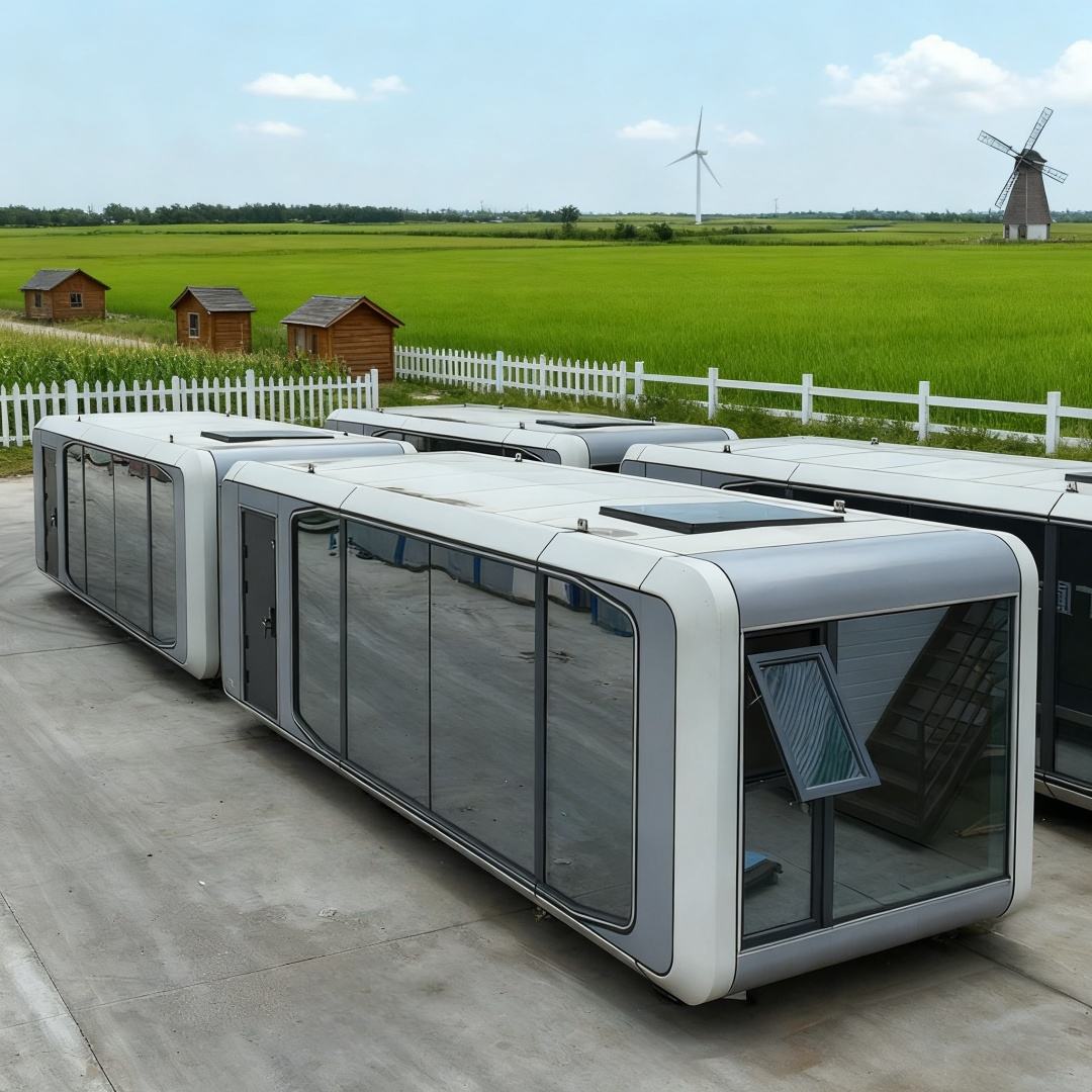 9.5m Medium Apple Pod Capsule House detail view