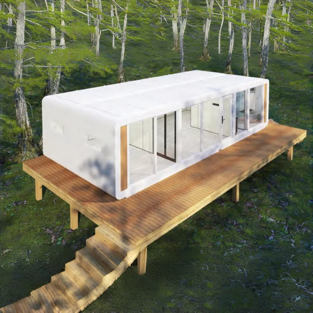 Compact Customizable Apple Pod Tiny House detail view