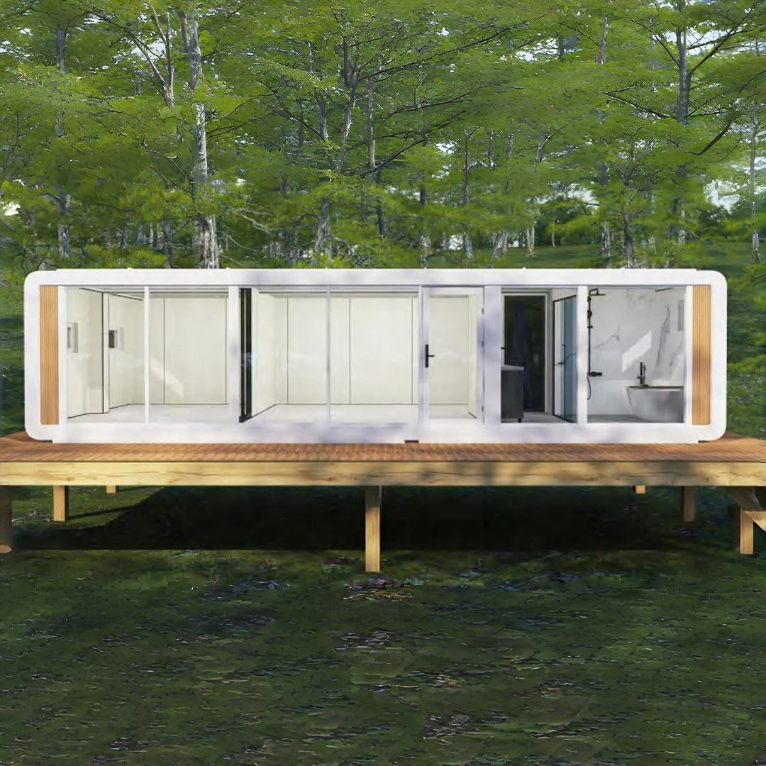 Compact Customizable Apple Pod Tiny House project reference