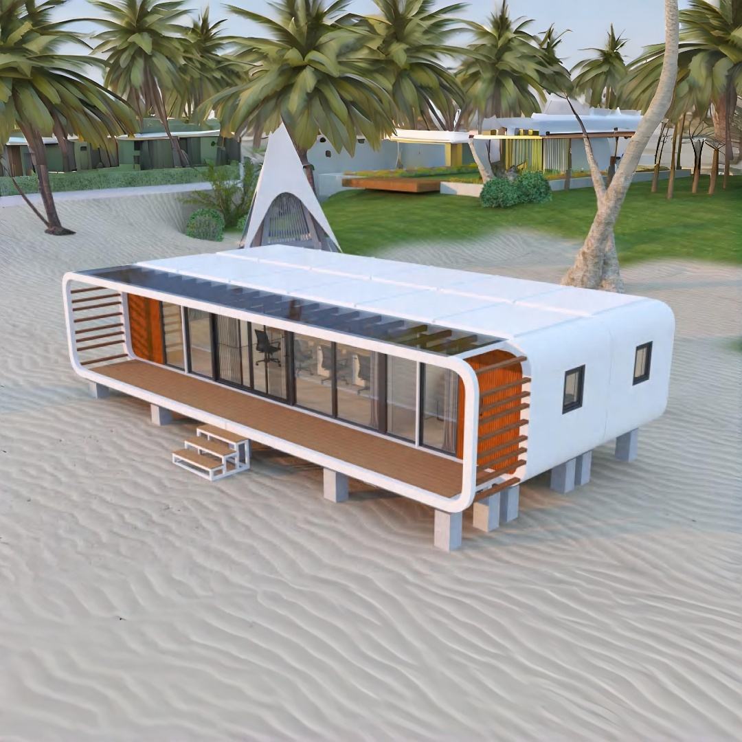 Double Apple Cabin Luxury Mobile House detail view