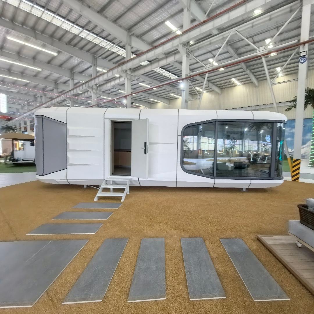 Large Space Steel Capsule Mobile Home project reference