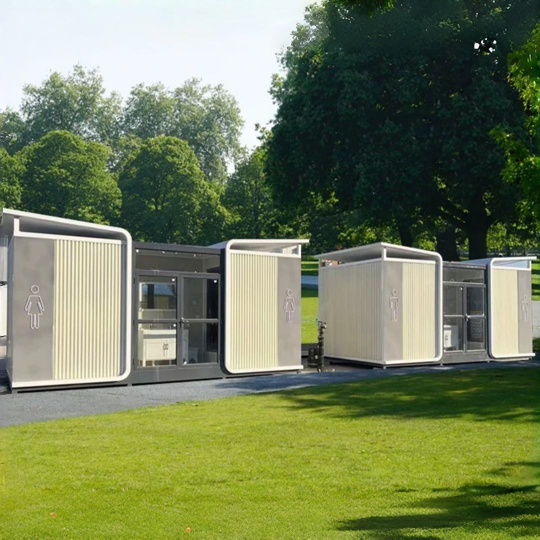 Luxury Apple Pod Outdoor Washroom secondary view