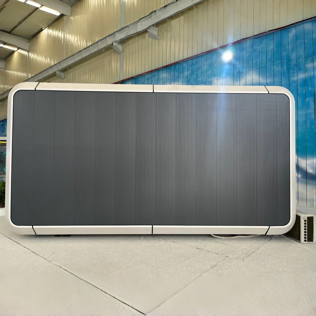 Mini Capsule Commercial Restroom application view