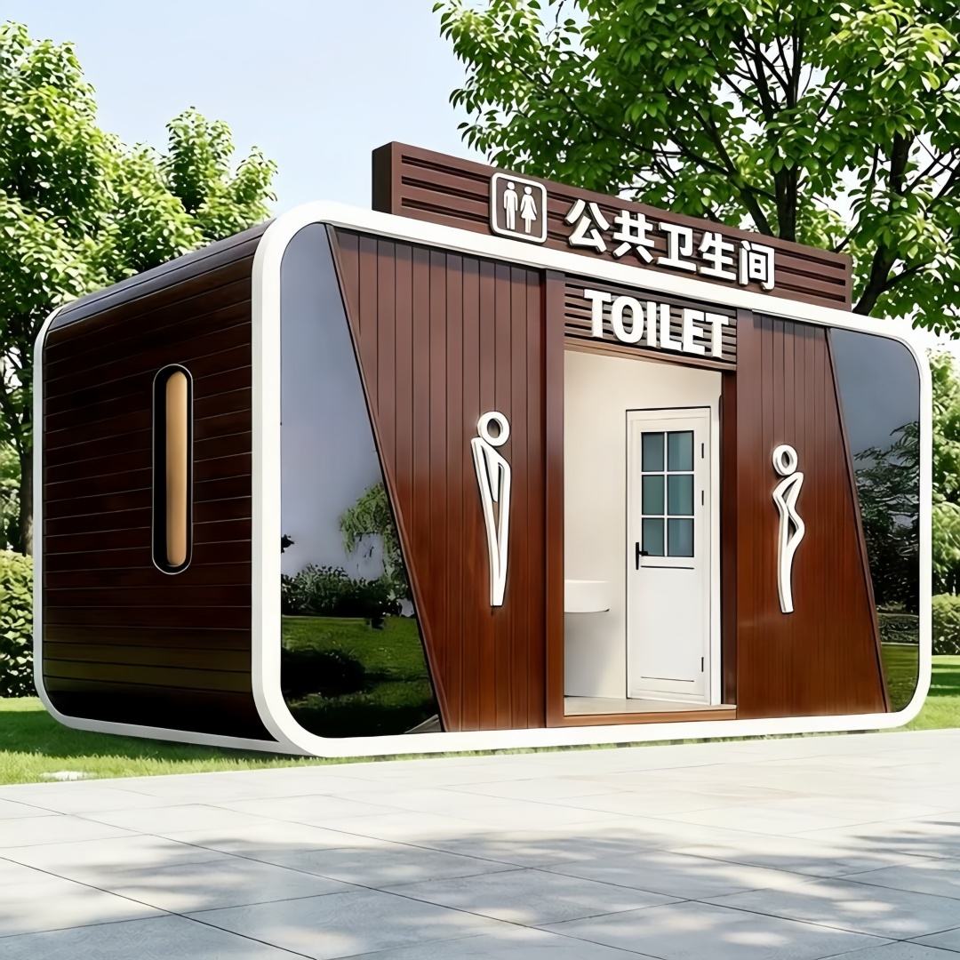 Modern Capsule-Style Outdoor Washroom secondary view