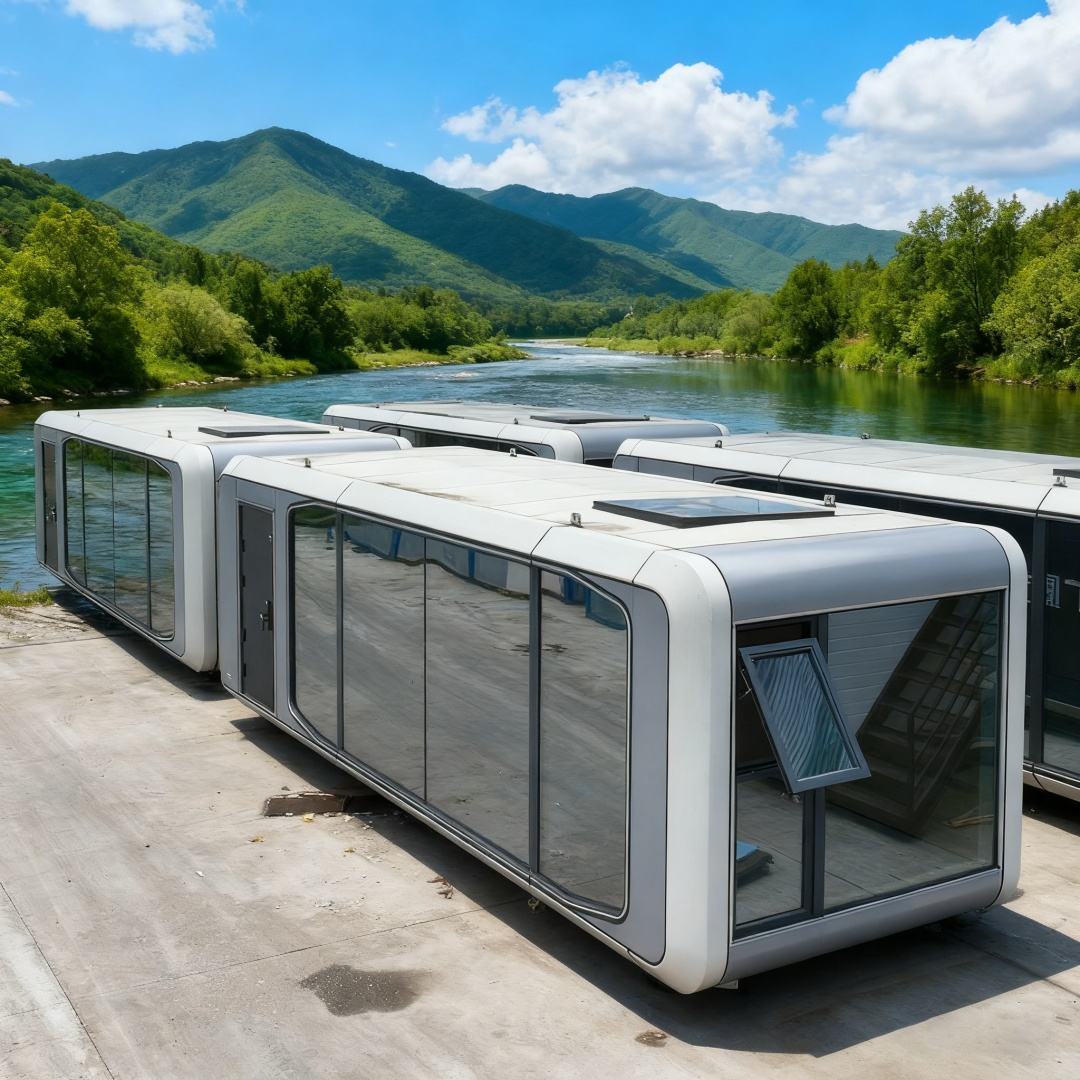 Modern Durable Apple Pod Cabin application view