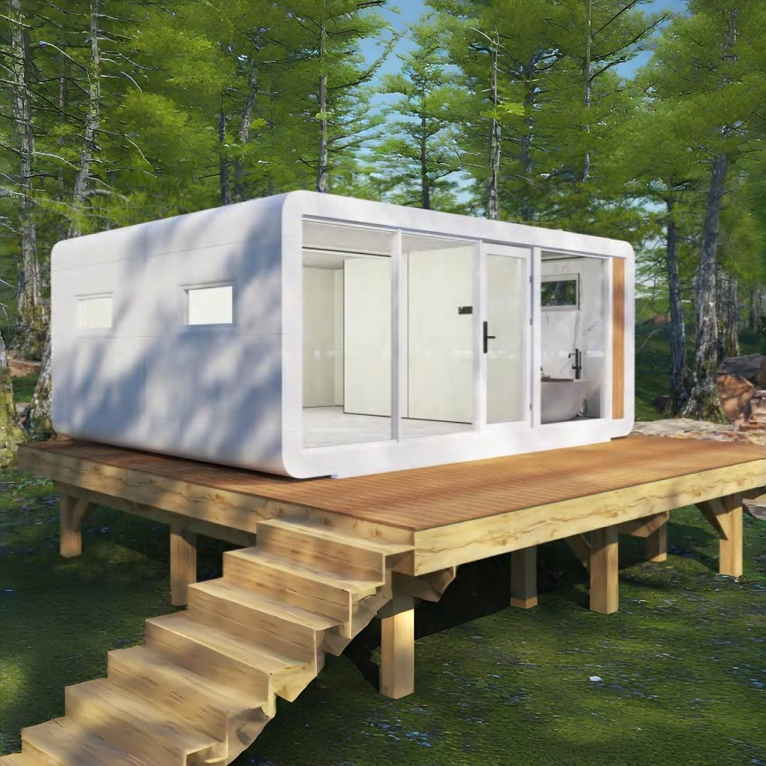 Monolithic Apple Module Cabin cover image for a modular product in the Space Capsule House category