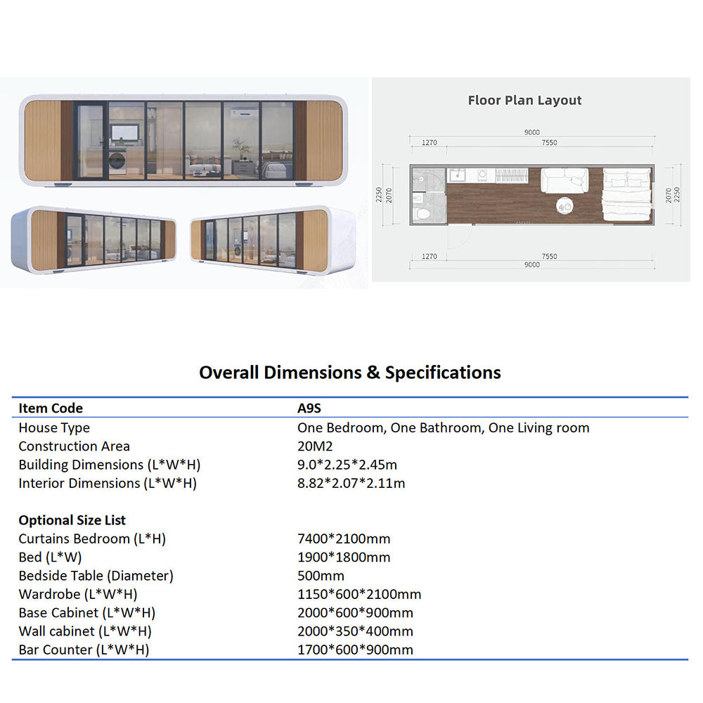 Tech-Infused Apple Prefab Cabin secondary view