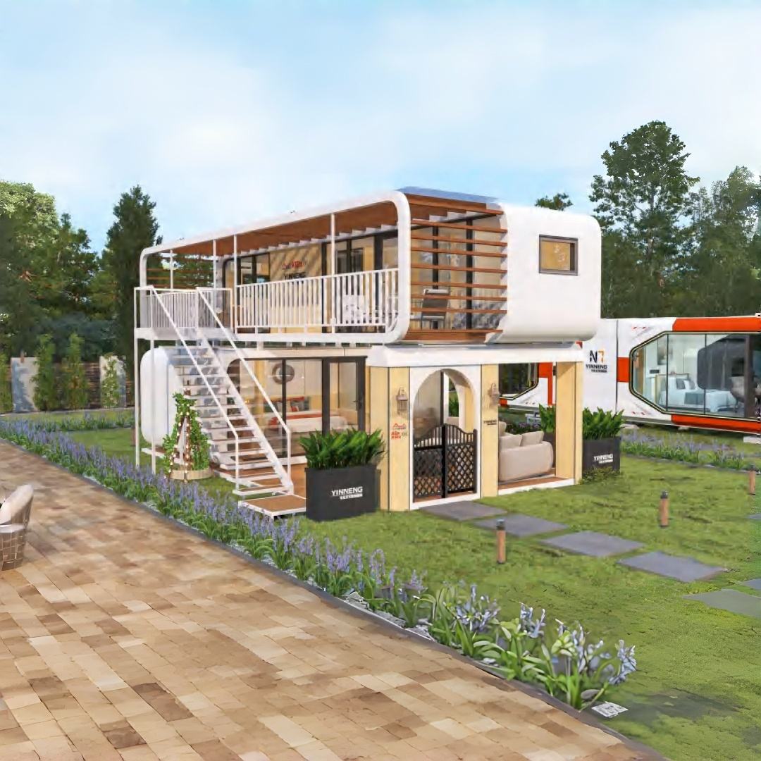 Two-Floor Apple Cabin cover image for a modular product in the Space Capsule House category
