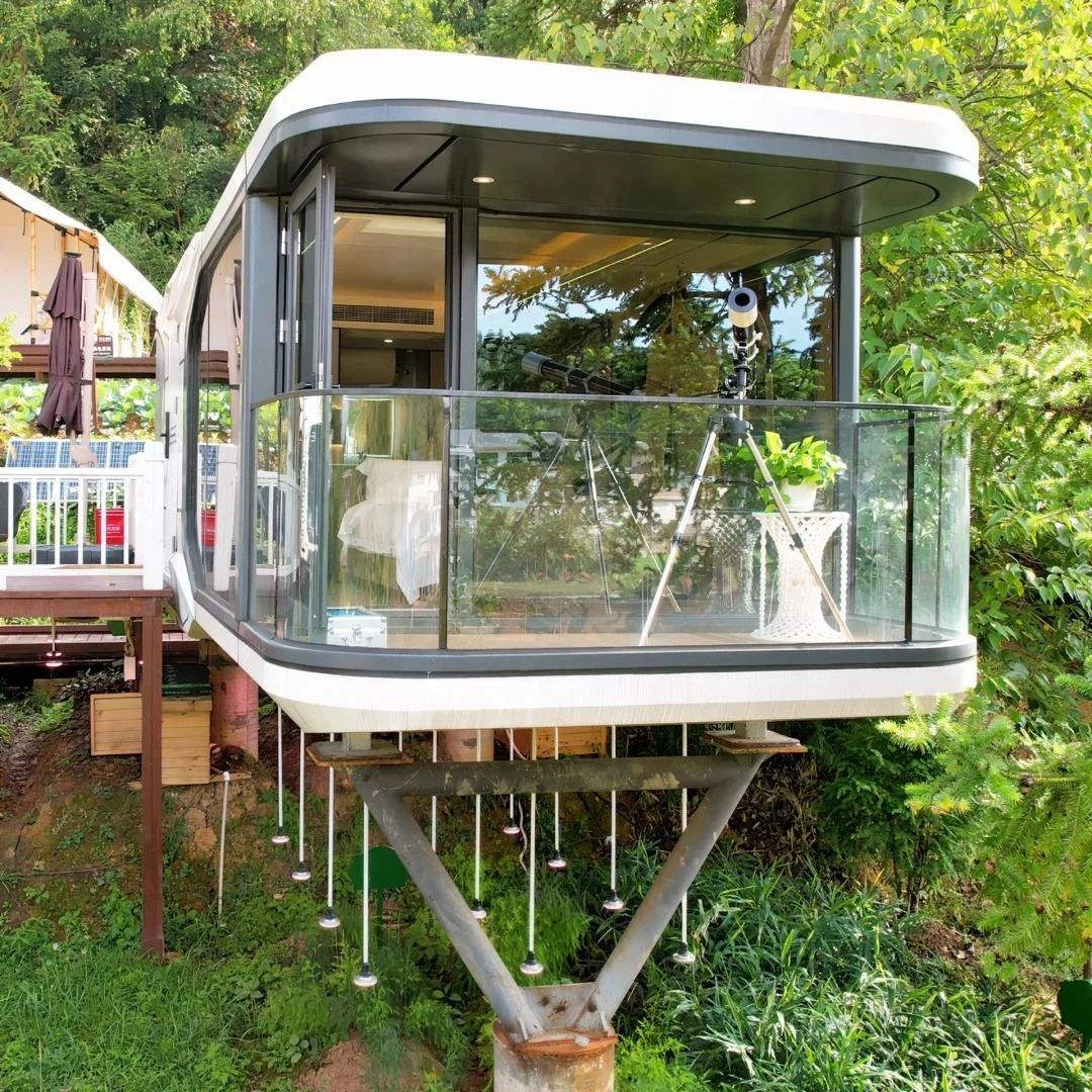 Ultra-Low Energy Space Capsule Hotel Pod cover image for a modular product in the Space Capsule House category