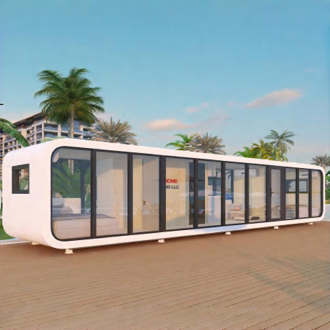 Waterproof Minimalist Apple Pod House project reference